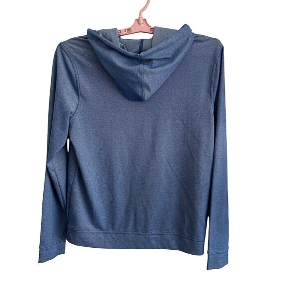 Michael Kors Blue Men's Hoodie with Kangaroo Pouch Size Small Preppy Old Money - Picture 2 of 10